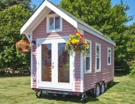 как сделать деревянный самодельный домик на автомобильном прицепе